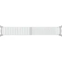 Samsung Original Fabric Armband für Galaxy Watch 8 (40/44mm) / Classic (46mm) - Größe M/L - Weiß