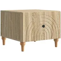 vidaXL Couchtisch Sonoma-Eiche 49 x 50 x 40 cm Holzwerkstoff