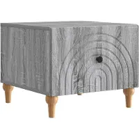 vidaXL Couchtisch Graues Sonoma 49 x 50 x 40 cm Holzwerkstoff