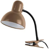 Leitmotiv - Tischleuchte New Retro - Mokka - 14x14x33.5cm Tischlampe - Nachttischlampe, Wohnzimmer, Schlafzimmer