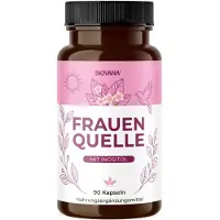 Glory Products OÜ Frauenquelle Kapseln – Mit Inositol – Für eine bewusste Ernährung im Alltag – Hochwertige Kapseln für Frauen – 60 Kapseln Inhalt