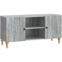 vidaXL TV-Schränk Graues Sonoma 102 x 34,5 x 50 cm Holzwerkstoff
