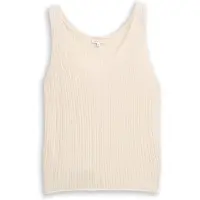 Tom Tailor Top in dove white | Gr.: L
