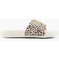 FILA Slides Beige, Kinder, Größe: 33, Material: PU/Textil - Slides Beige, Kinder, Größe: 33, Material: PU/Textil - woman - Beige