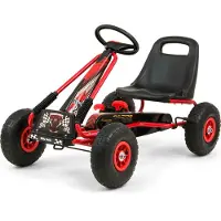 Milly Mally Pedal-Gokart für Kinder Thor Red