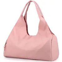 Unyqoos Sport- & Reisetasche 48×20×27 cm, 600D Nylon, wasserabweisend, Schuhfach bis 11 inch, wasserdichtes Fach, 4 Außentaschen, geeignet als Handgepäck für Frauen & Männer