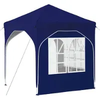 vidaXL Pop-up Partyzelt 192 x 192 x 245 cm Blau