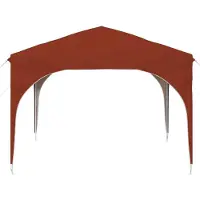 vidaXL Pop-up Partyzelt 290 x 290 x 245 cm Terrakotta