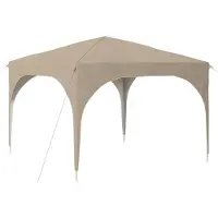 vidaXL Pop-up Partyzelt 290 x 290 x 245 cm Creme