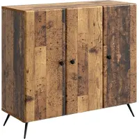 vidaXL Sideboard Altholz 89 x 34,5 x 80 cm Holzwerkstoff