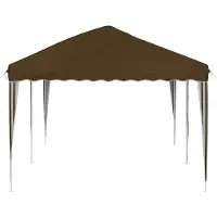 vidaXL Pop-up Partyzelt 575 x 290 x 245 cm Taupe
