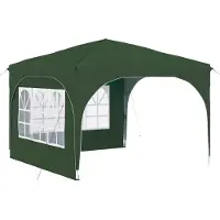 Syfax Pop-up Partyzelt 290 x 290 x 245 cm Grün