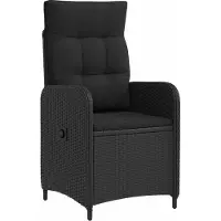 vidaXL Sofa-Tischset 7 pcs PE Rattan und pulverbeschichteter Stahl
