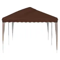 vidaXL Pop-up Partyzelt 575 x 290 x 245 cm Braun