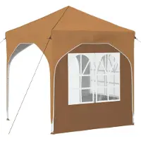 vidaXL Pop-up Partyzelt 192 x 192 x 245 cm Beige