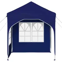 vidaXL Pop-up Partyzelt 192 x 192 x 245 cm Blau
