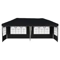 vidaXL Pop-up Partyzelt 575 x 289 x 245 cm Antrazit