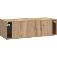 vidaXL Wandmontierter TV-Schrank 98 x 41 x 30 cm Artisan-Eiche