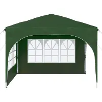 vidaXL Pop-up Partyzelt 290 x 290 x 245 cm Grün