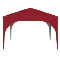 vidaXL Pop-up Partyzelt 290 x 290 x 245 cm Bordeauxrot
