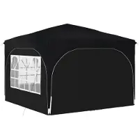 vidaXL Pop-up Partyzelt 290 x 290 x 245 cm Antrazit