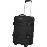 Travelite Bolonia 2-Rollen Handgepäck Reisetasche 53 cm - 35 Liter - 53x30x22 cm - schwarz