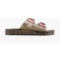 Roxy Rg Kattie Glitter Slides Schwarz, Kinder, Größe: 32, Material: EVA - Rg Kattie Glitter Slides Schwarz, Kinder, Größe: 32, Material: EVA - woman - Schwarz