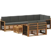 vidaXL Sofagarnituren Massivholz Akazie