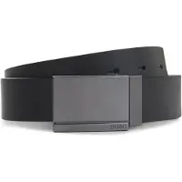 HUGO Herrengürtel Gannon 50568445 Schwarz