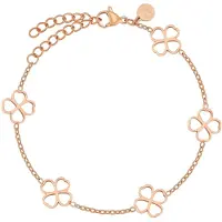 GOOD.designs Armband Kleeblatt in Rose | Gr.: onesize