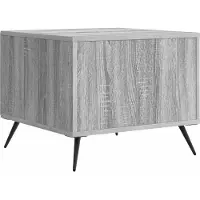 vidaXL Couchtisch Sonoma-Grau 49 x 50 x 40 cm Holzwerkstoff