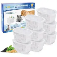 OEM Katzenwasserfilter 8er Pack, kompatibel, für 2L Fontaine, Hunde und Katzen