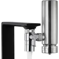 Famanu Wasserfilter für Wasserhahn - Hochwertiger Aktivkohlefilter