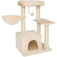OEM Hoher Kratzpfahl für Katzen mit Spielball und Komfortzone