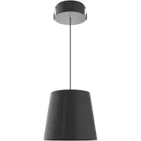 Beneito Faure Lievo XL Space Pendelleuchte, 15 W LED, Farbtemperatur 2700 K/3200 K/4000 K, Abstrahlwinkel 38°, Mattschwarz - - Designer