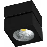 Beneito Faure Rubyc Surface 14W Verstellbare LED-Wandleuchte, 40°-Schalter, Farbtemperatur 2700K/3200K/4000K, dimmbar, TRIAC, Mattschwarz -