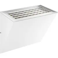 Beneito Faure MINI COMET LED-Wandleuchte 40 x 90 mm, mattweiß, 10/20-W-Schalter, 2700 K/3200 K/4000 K, dimmbar per Triac, Schutzart IP65 -
