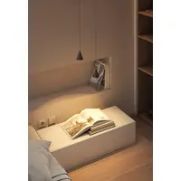 Beneito Faure Zoe Surface Pendelleuchte von , 7 W, 38°, 3000 K, Mattweiß - Konisches Design, LED, CRI 90, UGR < 19, für Innenbeleuchtung