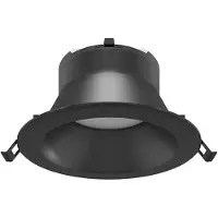 Beneito Faure Thessis LED-Einbauleuchte 25 W, 90°-Farbtemperaturschalter, 3000 K/4000 K/5000 K, mattschwarze Oberfläche - Innenbeleuchtung