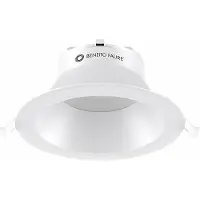Beneito Faure MINI THESSIS 15W 90º TRIAC Dimmbarer Schalter CCT LED-Einbauleuchte 3000K/4000K/5000K Mattweiß -