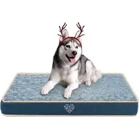 OEM Wasserdichtes Hundebett Navy/Grau für kleine bis große Hunde