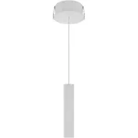 Beneito Faure Alp Space 5W LED-Röhrenpendelleuchte, Farbtemperaturschalter 2700K-3200K-4000K, 45° Abstrahlwinkel, Mattweiß -