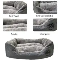 OEM Medium Plüschbank für Hunde und Katzen wasbar