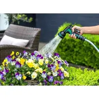 OEM 10m Gartenschlauch mit Sprüher und Anschlüssen
