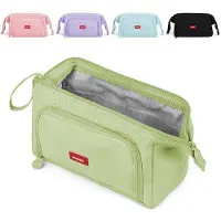 OEM Grünes Etui mit Reißverschluss und Stiftehalter