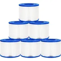 Markenlos Filterkartusche VI für Lay-Z-Spa 58323 - Twin Pack