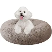 OEM Wasbares Rundes Hundebett 50cm weich antirutsch