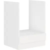Atlas Ofenschrank - Weißes Nachbildung - L60cm - Ohne Arbeitsplatte verkauft