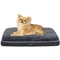 OEM Orthopädisches Hundebett, waschbares Kissen, 76cm, dunkelgrau