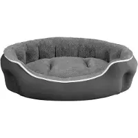 OEM Silber Bett für Hunde und Katzen, 59x53x18cm